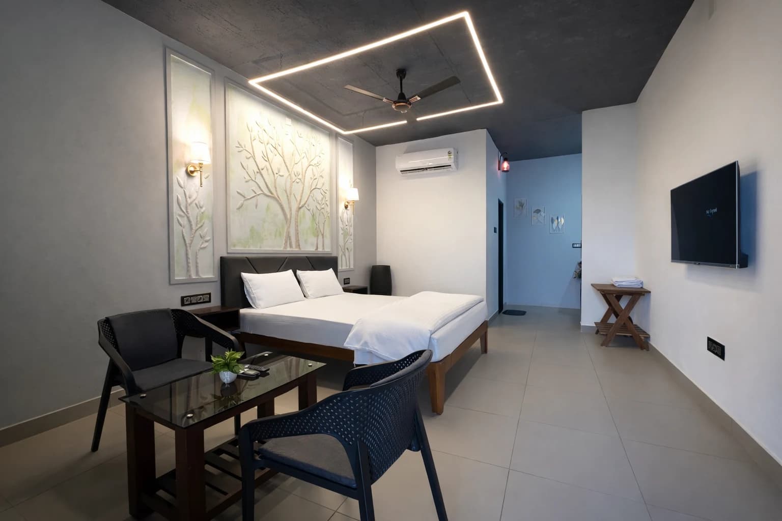 Elegant bedroom design