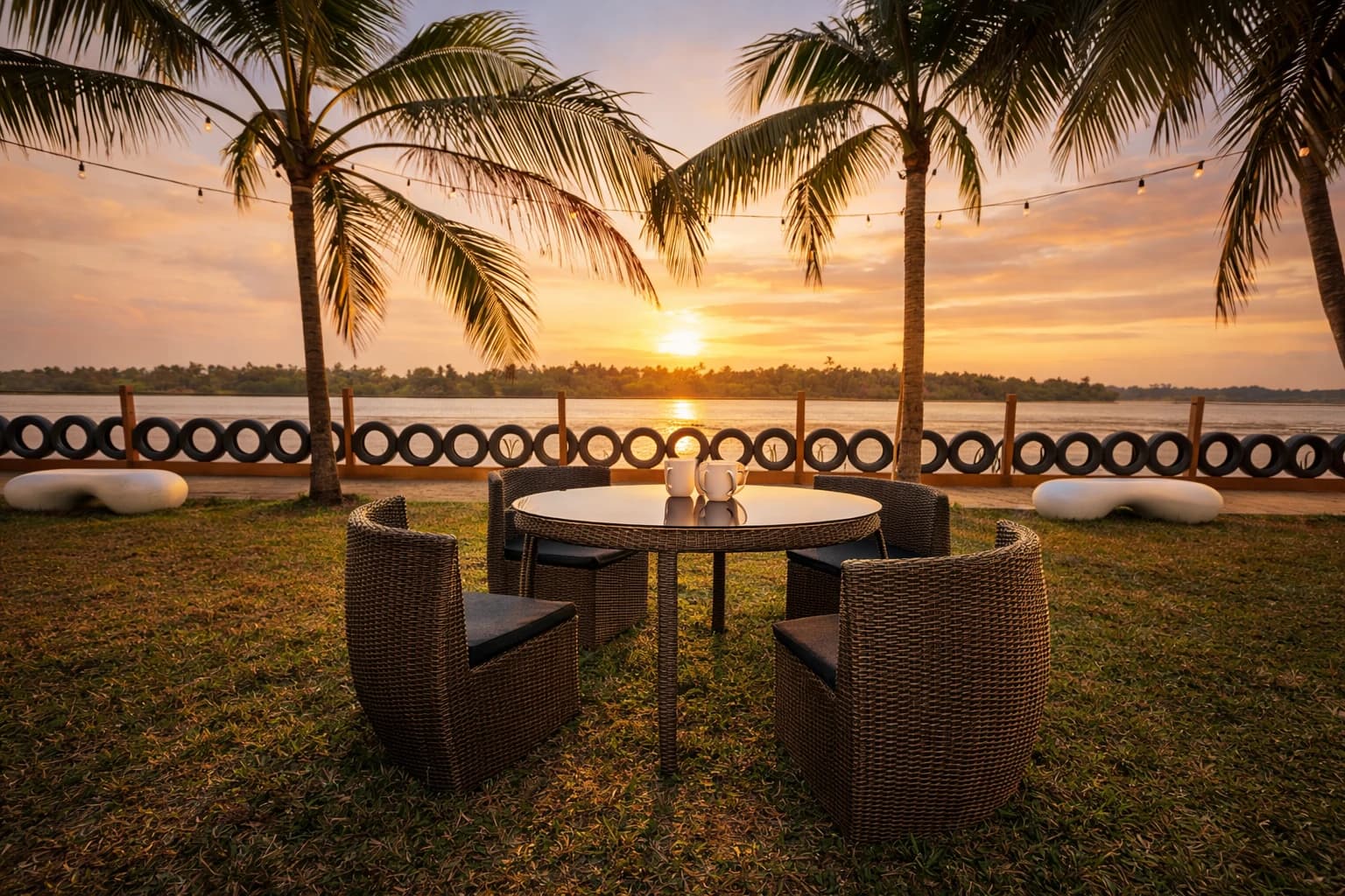 Relaxing sitting lounge